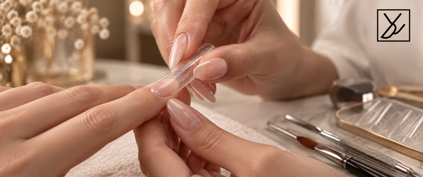 آموزش کاشت ژل با قالب دوال و بیلدر ژل یاسمن جعفری